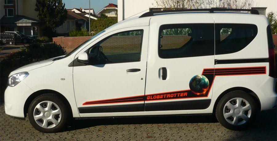 Dacia Dokker - Teilfolierung - Seitendekor