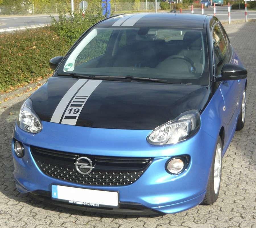 Opel Corsa - Teilfolierung - Streifen