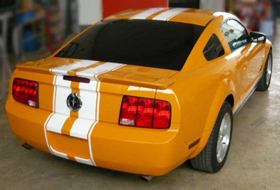 Ford Mustang - Teilfolierung - Streifen 2
