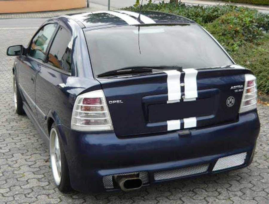 Opel Astra 3 türig - Teilfolierung - Streifen 2