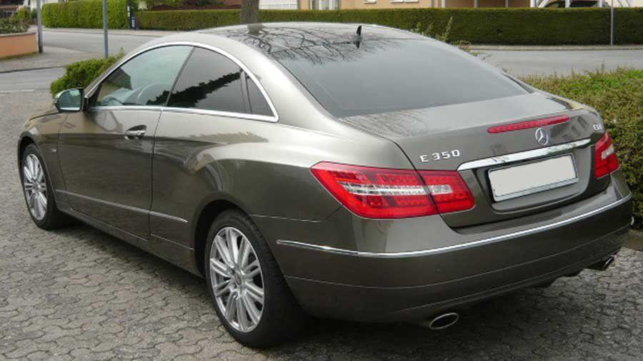Scheibentönung Mercedes E350 Coupe