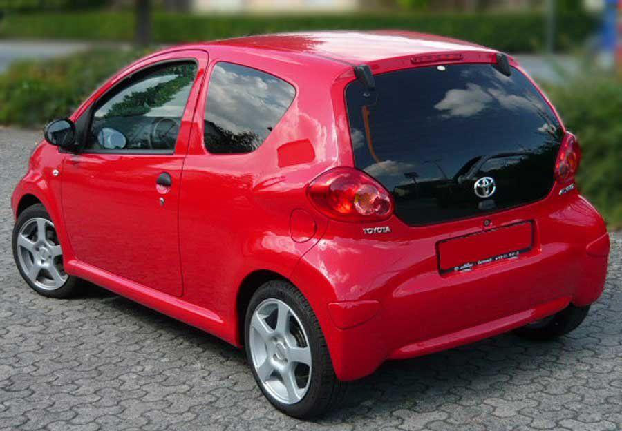 Scheibentönung Toyota Aigo