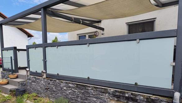 Sichtschutzfolie für Balkon